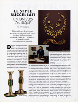Le Style Buccellati Un Univers Onirique, 1991 - Gianmaria Buccellati Jewelry, Texte par Guy Monreal, 1 pages