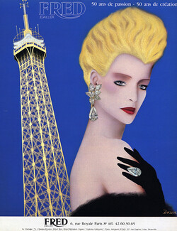 Fred (Jewels) 1989 Eiffel Tower