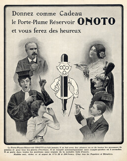 Onoto (Pens) 1912 Lawyer, Soldier, Writer