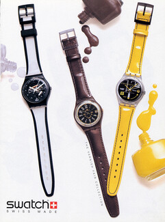Swatch (Watches) 1995, 3 pages