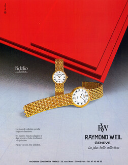 Raymond Weil (Watches) 1986 Fidelio