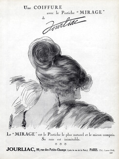 Jourliac (Hairstyle) 1919 Wig, Hairpiece
