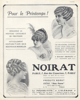 Noirat (Hairstyle) 1913 Wig, Hairpieces, Westfield