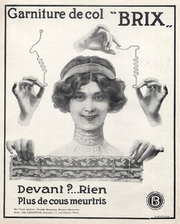Brix (Collar) 1912 Side dish of collar, A. Ehrmann