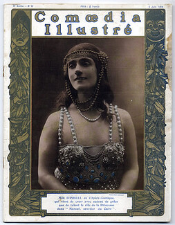Comoedia Illustré 1914 n°17 Ballets Russes Russian Ballets, Gontcharova, Valentine Gros, Doboujinsky