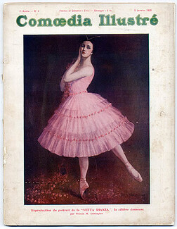 Comoedia Illustré 1920 January n°3 Ballets Russes, Russian Ballets, Picasso, Bakst, Karsavina, Massine, Le Tricorne