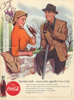 Coca-Cola (Drinks) 1954 Wirts, hunting