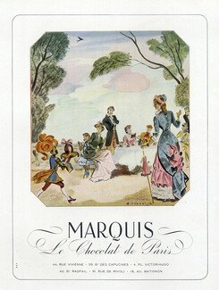 Marquis (Chocolates) 1948 A. Chazelle, Easter