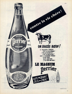 Perrier (Drinks) 1959 Succès Boeuf