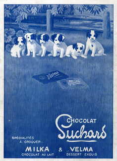 Suchard (Chocolates) 1914 Milka, Velma
