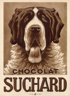 Suchard (Chocolates) 1931 Saint-Bernard Dog