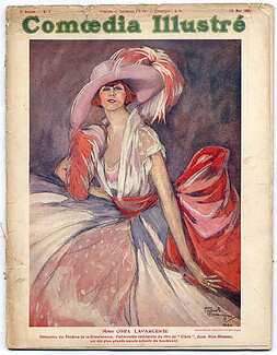 Comoedia Illustré 1920 n°7 Jean-Gabriel Domergue, Russian Ballet, Ballets Russes, José-Maria Sert, Alexandre Iacovleff, 58 pages