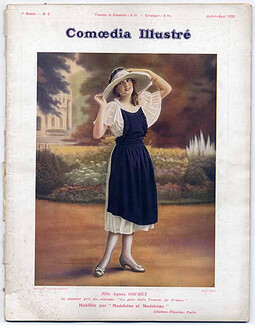 Comoedia Illustré 1920 n°9, Réjane, Ida Rubinstein, 72 pages