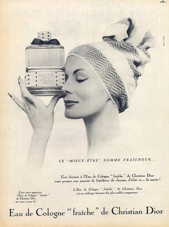 Christian Dior (Perfumes) 1958 Eau de Cologne, Photo J.P Ronzel