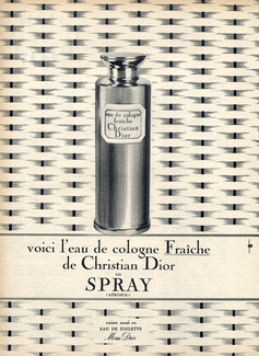 Christian Dior (Perfumes) 1961 Eau de Cologne Spray