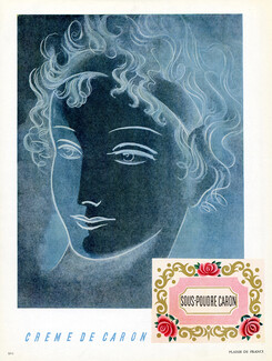Caron (Cosmetics) 1952 Sous-Poudre