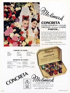 Molinard (Perfumes) 1950 Concrèta