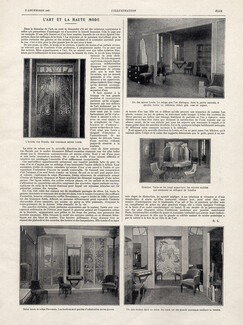 L'Art et la Haute Mode, 1927 - Lewis (Millinery) Rue Royale, Decorator Billard, Decorative Arts Shows, Texte par R. L., 1 pages