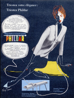 Phildar (Wool) 1958 Eliza Fenn