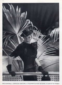 Schiaparelli 1934 Blouse, Gloves, Hanbag, Photo Hoyningen-Huene