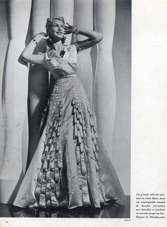 Chanel 1938 Evening Gown