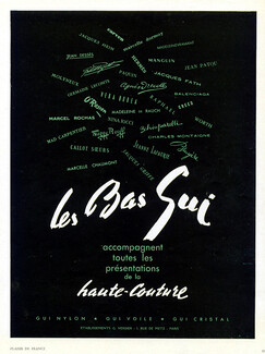 Les Bas Gui (Stockings) 1950 Hosiery