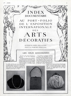 Exposition des Arts Décoratifs - Idées Nouvelles dans la Parure, 1925 - International Exposition of Decorative Arts, 7 pages