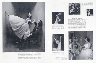 Georges Balanchine 1947 Dancers, Natacha Trouhanowa, Maria Aranda, Jannine Charrat, Photo Irving Penn