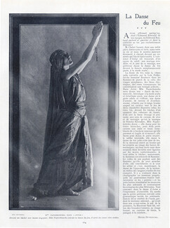 La Danse du Feu, 1910 - Napierkowska Antar, According to the old Arabic Rites, Texte par Henri Duvernois