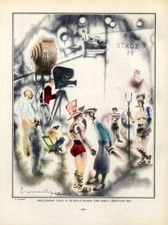 Zdzislaw Czermanski 1932 Hollywood: Cecil B. de Mille Evokes the Early Christian Era