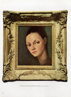 Leonor Fini 1946 Mrs Arturo Lopez Willshaw, Portrait