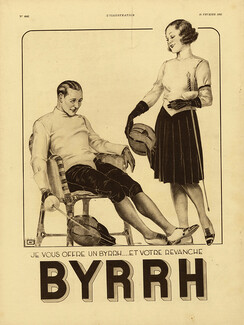 Byrrh 1932 Sport Escrime, Fencing, Georges Léonnec