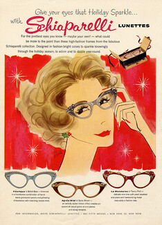 Schiaparelli (Glasses) 1953 Rosabé
