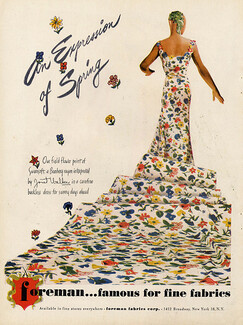 Foreman (Fabrics) 1948 Summer Dress
