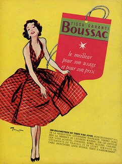 Boussac (Fabric) 1953 Brénot