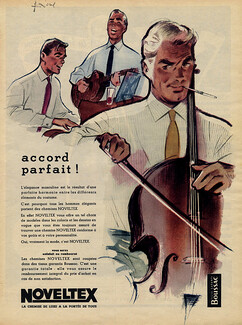 Noveltex (Men's Clothing) 1957 Pierre Couronne, Men's Cigarette Holder