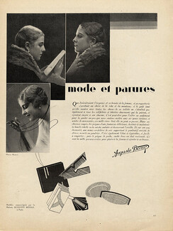 Auguste Bonaz (Combs) 1926 Art Deco Photo Manuel