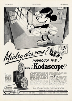Kodak 1937 Kodascope Mickey Mouse, Walt Disney