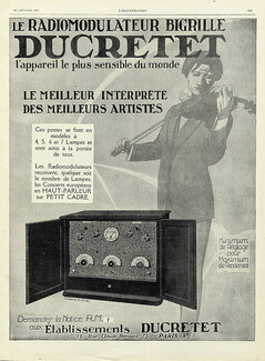 Ducretet 1927 Frock, Violin