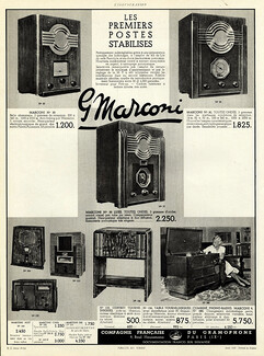 Marconi 1935 Phonograph