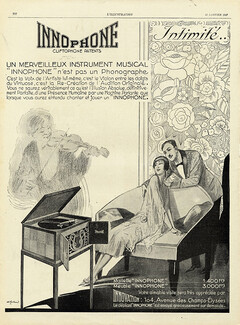 Innophone 1927 Phonograph Violin
