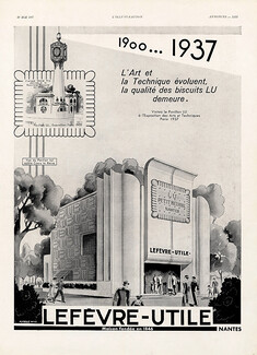 LU (Lefèvre-Utile) 1937 Pavillon Exposition des Arts et Techniques