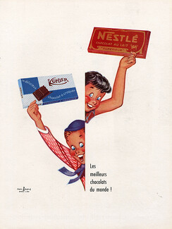 Nestlé (Chocolates) 1948 Kohler, Pierre Couronne
