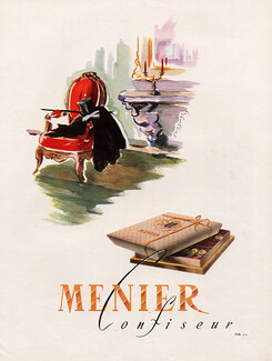 Menier (Chocolates) 1949 Dargouge