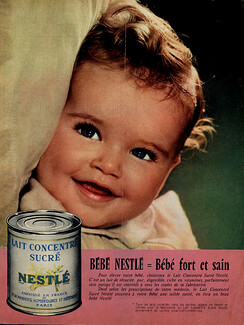 Nestlé 1958 baby