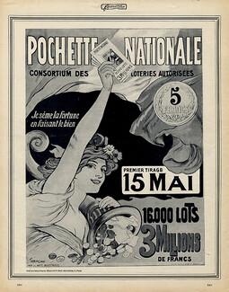 Loterie Nationale 1907 Tamagno