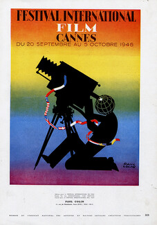 Festival de Cannes 1946 Paul Colin, Cinema, Movies