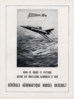 Générale Aéronautique Marcel Dassault — Etendard IV, Porte-Avions Clemenceau et Foch