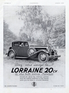 Lorraine 20cv (Cars) 1933