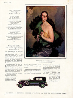 Cadillac 1928 Comtesse du Bourg de Bozas, by Jean Gabriel Domergue, Portrait